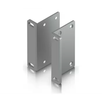 Kit di montaggio Ubiquiti UACC-Rack-Ear-2U acciaio zincato grigio