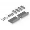 Kit di montaggio Ubiquiti UACC-Rack-Ear-2U acciaio zincato grigio