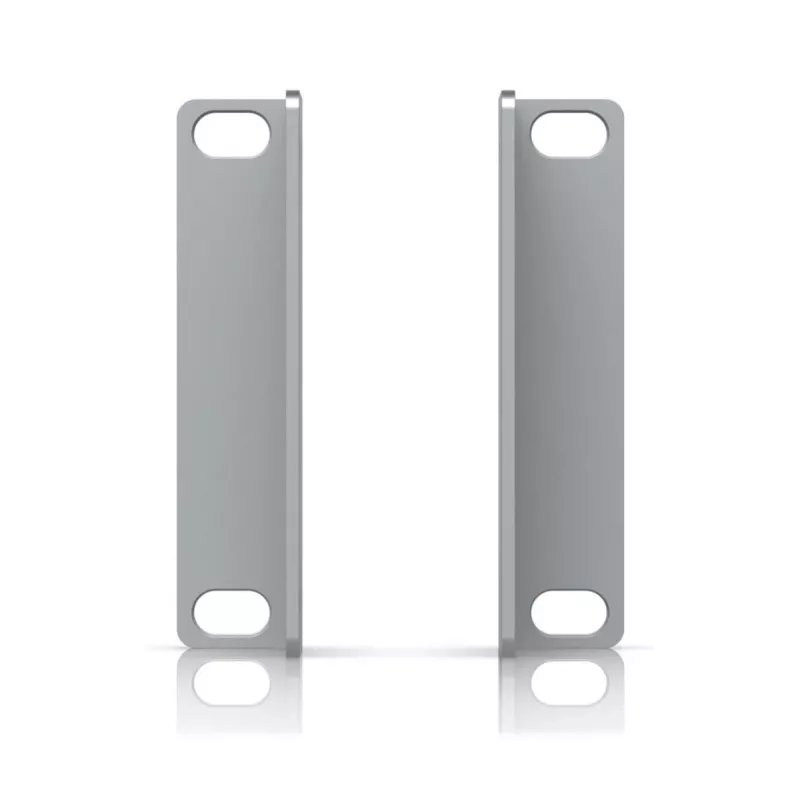 Kit di montaggio Ubiquiti UACC-Rack-Ear-2U acciaio zincato grigio