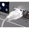 Cavo patch networking UBIQUITI UACC-Cable-Patch-EL-3M-W – Cat6, 3 m, 2,5 GbE, PoE++ (4PPoE), bianco