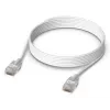 Cavo patch networking UBIQUITI UACC-Cable-Patch-EL-3M-W – Cat6, 3 m, 2,5 GbE, PoE++ (4PPoE), bianco