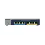 NETGEAR switch 8 porte Ultra60 PoE++ Multi-Gigabit (2,5G) Ethernet Plus Managed L2/L3 2.5G Ethernet (100/1000/2500) Power over Ethernet (PoE) grigio