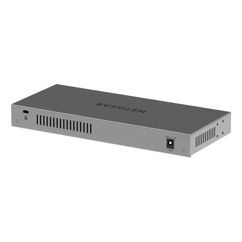 NETGEAR GS108MX-100EUS switch di rete non gestito L2 Gigabit Ethernet (10/100/1000) montaggio su scrivania/parete