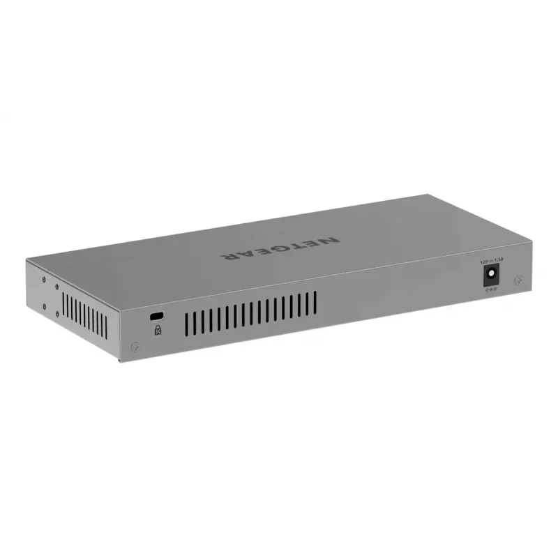 NETGEAR GS108MX-100EUS switch di rete non gestito L2 Gigabit Ethernet (10/100/1000) montaggio su scrivania/parete