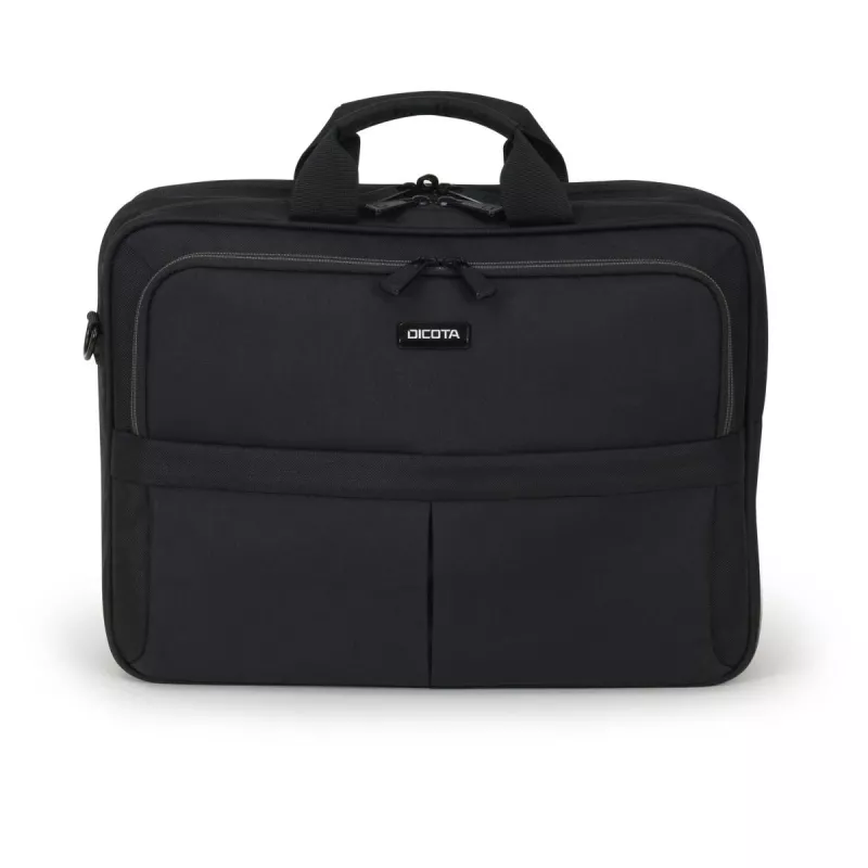 DICOTA Top Traveller Scale - custodia per notebook 14-15,6 pollici - nero / PET riciclato 600d