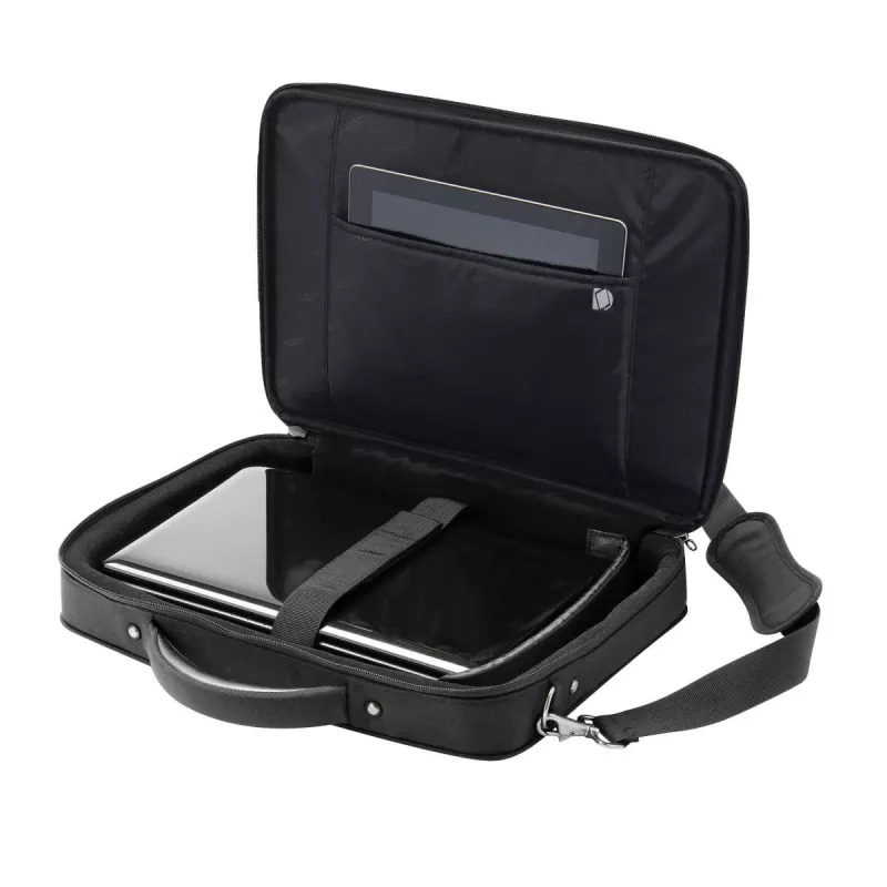 DICOTA Eco Multi Compact - custodia per notebook 14-15.6 pollici - nero / poliestere Rpet 600d