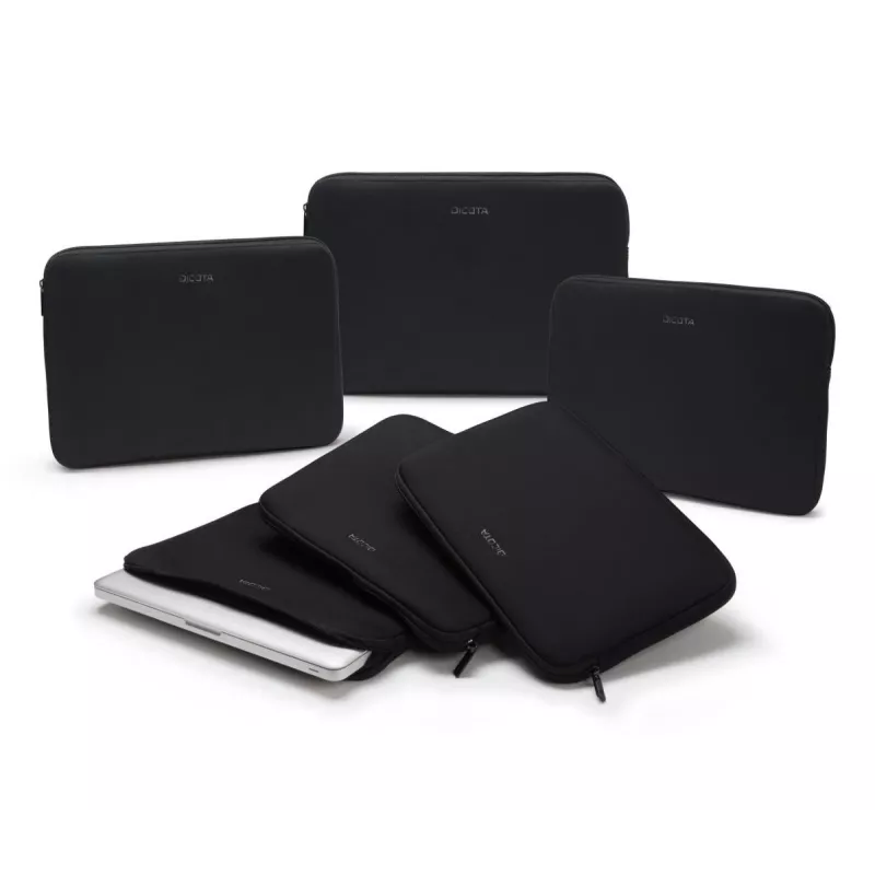 DICOTA Perfect - custodia per notebook 13-13,3 pollici - nero / neoprene sintetico