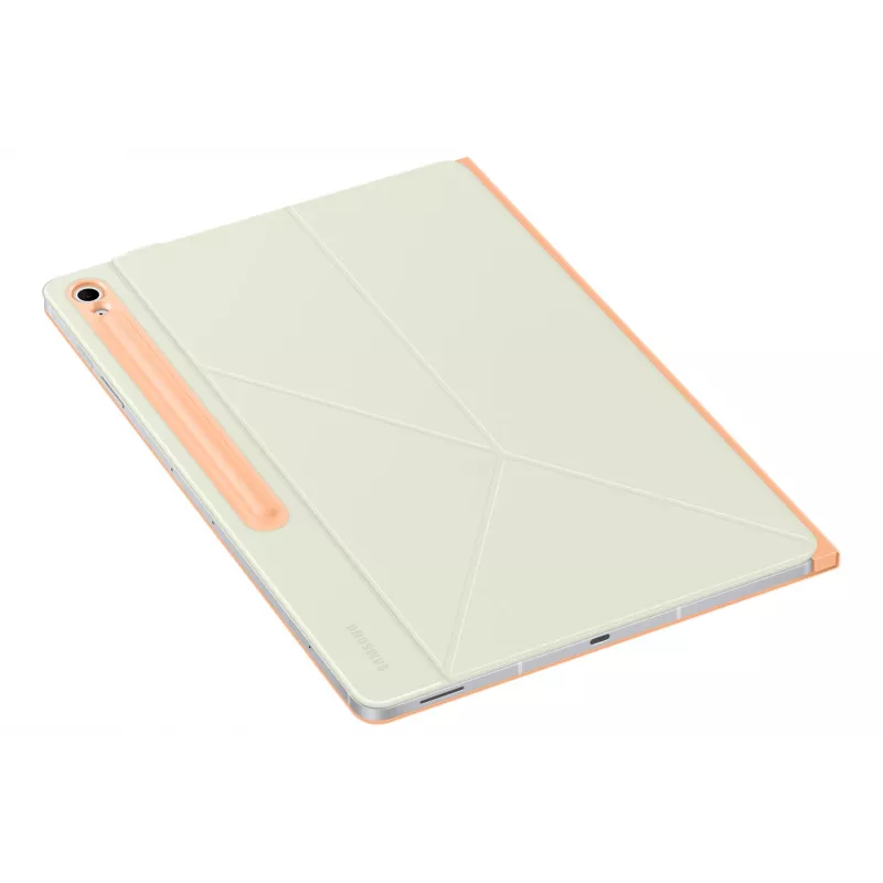 Samsung EF-BX620 Smart Book Cover custodia per Galaxy Tab S10 FE+, funzione supporto, chiusura magnetica, alloggiamento per penna, 458 g, arancione