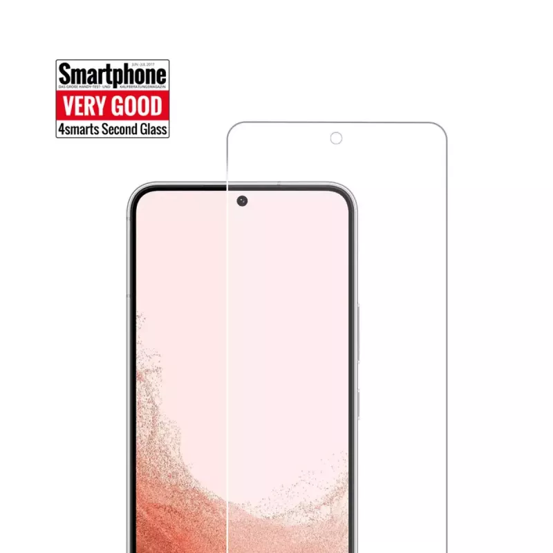 Pellicola protettiva per display trasparente 4smarts Samsung Galaxy S24 vetro temperato Bulletproof