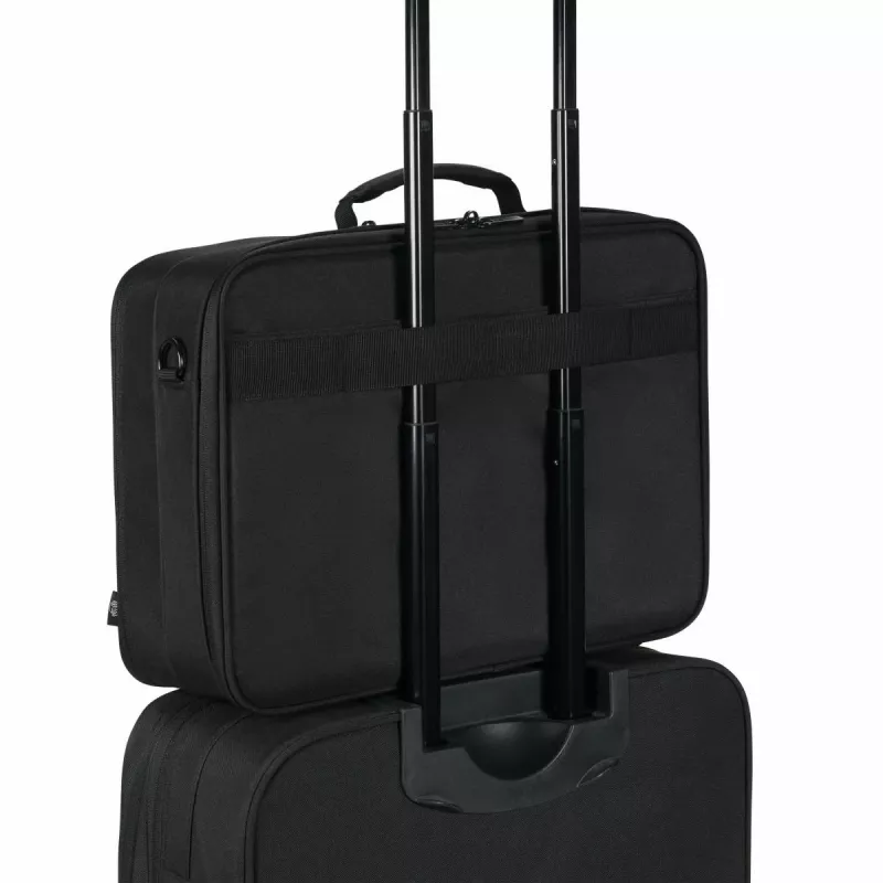 DICOTA Eco Multi Core - borsa per notebook 14-16 pollici - nero / 300d 100% poliestere PET riciclato