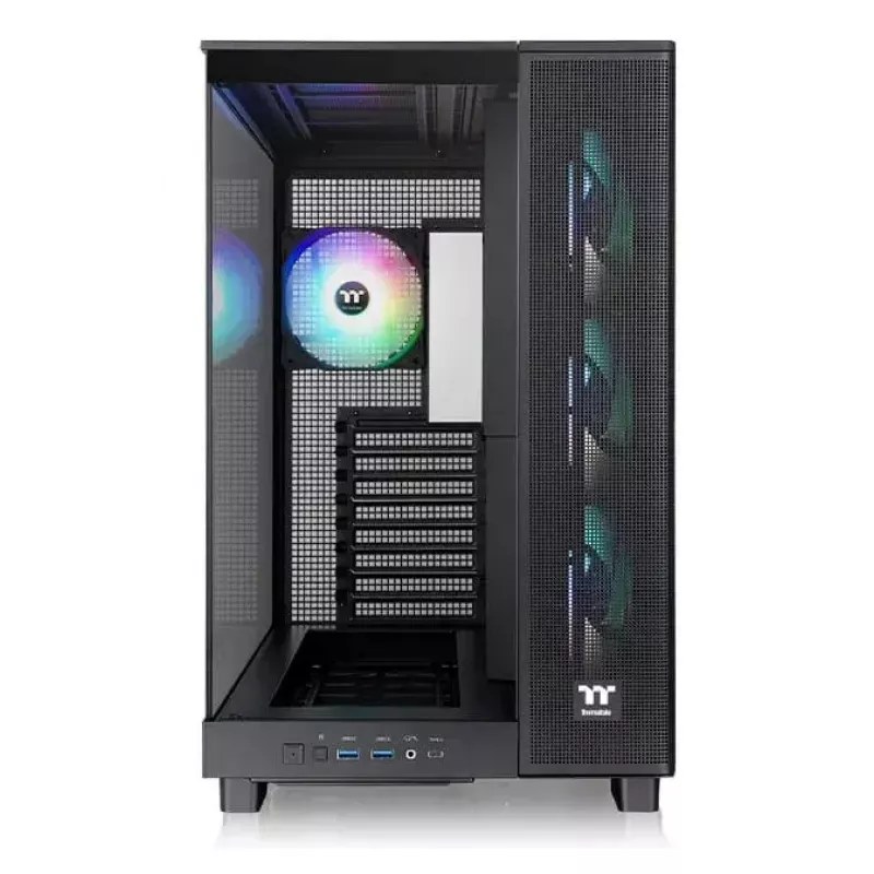 Case per PC Thermaltake View 380 XL TG ARGB Midi Tower nero