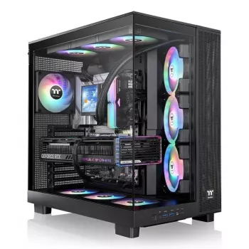 Case per PC Thermaltake View 380 XL TG ARGB Midi Tower nero