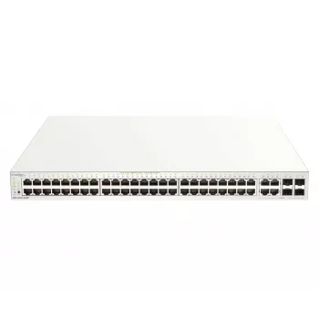 Switch D-Link 52 porte Gigabit PoE+ Nuclias Smart Managed con 4 porte combo 1G, 370W