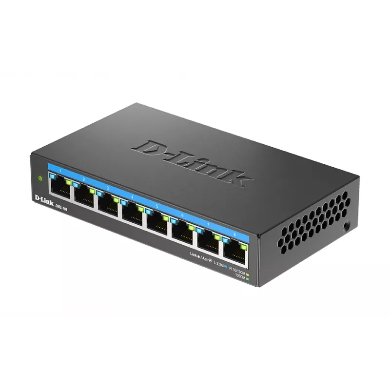 Switch non gestito D-Link DMS-108/E 8 porte 2.5G Ethernet 40 Gbit/s