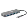Hub USB D-Link DUB-2340 USB-C 4 porte USB 3.0 Power Delivery 60W
