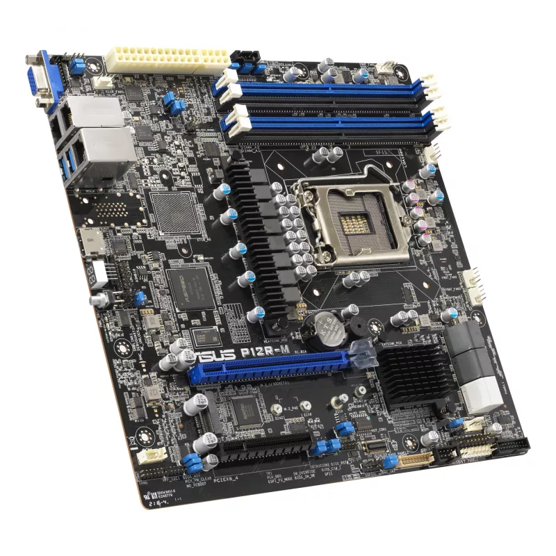 ASUS P12R-M scheda madre per server, micro ATX, LGA 1200, Intel C252