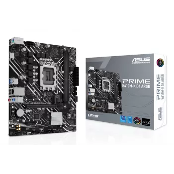ASUS PRIME H610M-K D4 ARGB Intel H610 LGA 1700 micro ATX