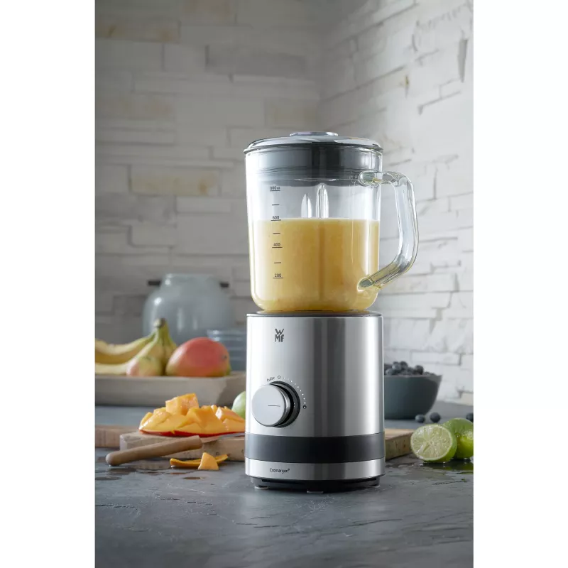 WMF KITCHENminis 0416490011 frullatore da tavolo 0,8 L 400 W nero, acciaio inox, trasparente