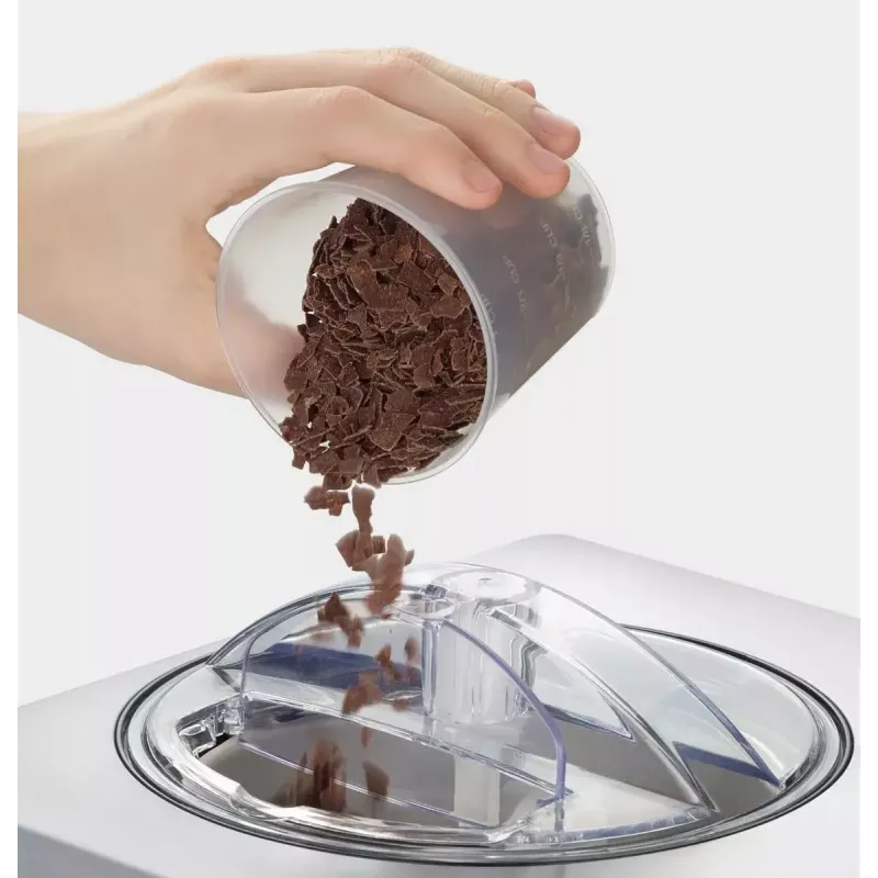 Gelatiera Severin EZ 7407 1,2 L 135 W nero acciaio inox