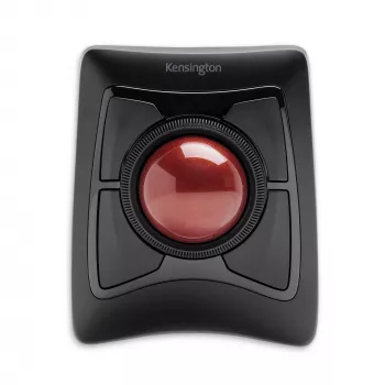 Kensington Expert mouse trackball wireless, ambidestro, ottico, RF wireless + Bluetooth, 400 DPI, nero
