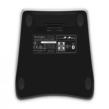 Kensington Expert mouse trackball wireless, ambidestro, ottico, RF wireless + Bluetooth, 400 DPI, nero