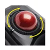Kensington Expert mouse trackball wireless, ambidestro, ottico, RF wireless + Bluetooth, 400 DPI, nero