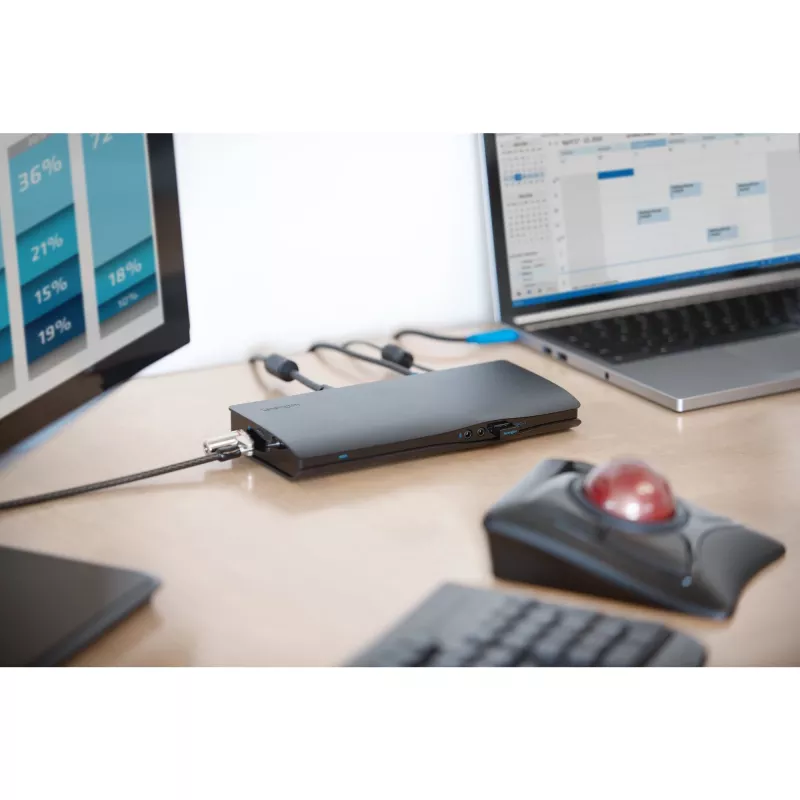 Kensington Expert mouse trackball wireless, ambidestro, ottico, RF wireless + Bluetooth, 400 DPI, nero