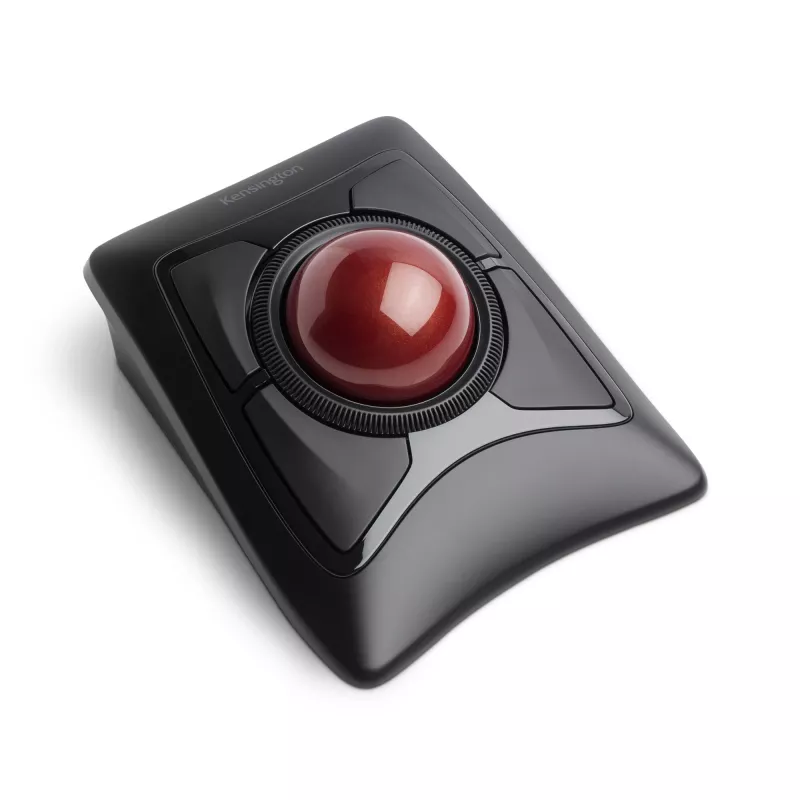 Kensington Expert mouse trackball wireless, ambidestro, ottico, RF wireless + Bluetooth, 400 DPI, nero