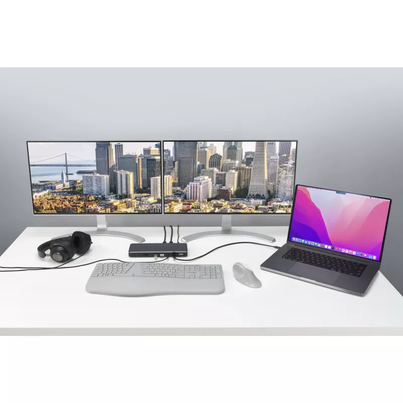Kensington SD5760T Thunderbolt 4 Docking Station Dual 4K con 96W di alimentazione