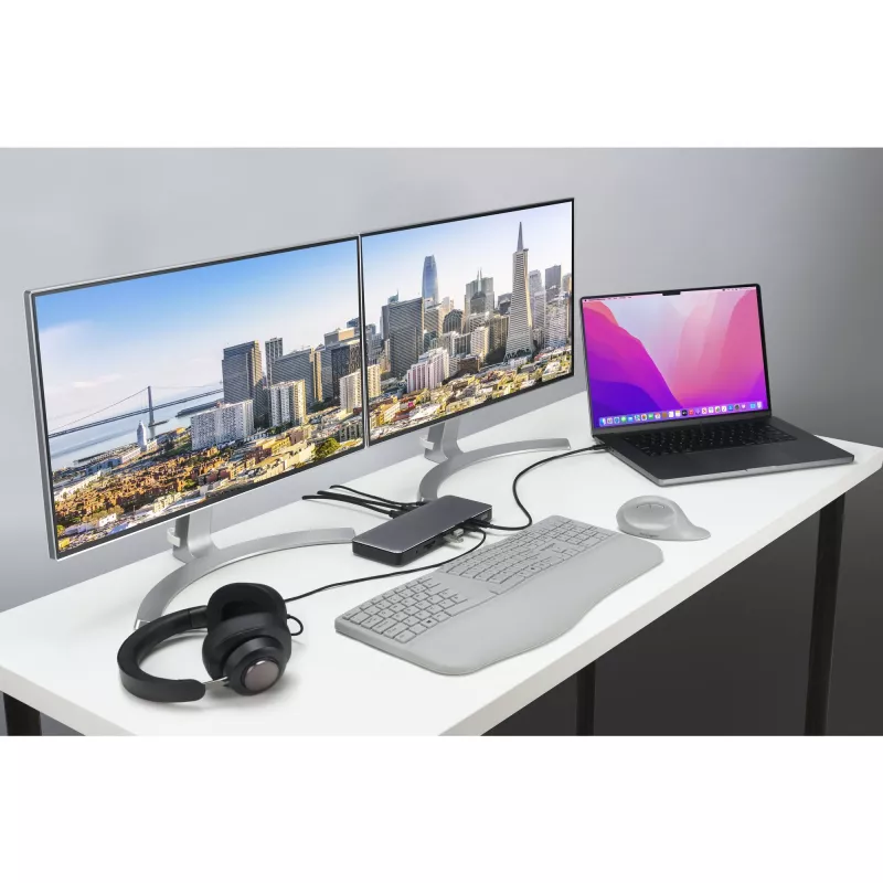 Kensington SD5760T Thunderbolt 4 Docking Station Dual 4K con 96W di alimentazione