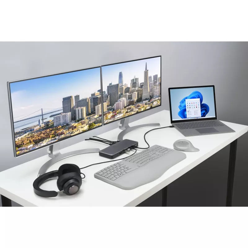 Kensington SD5760T Thunderbolt 4 Docking Station Dual 4K con 96W di alimentazione