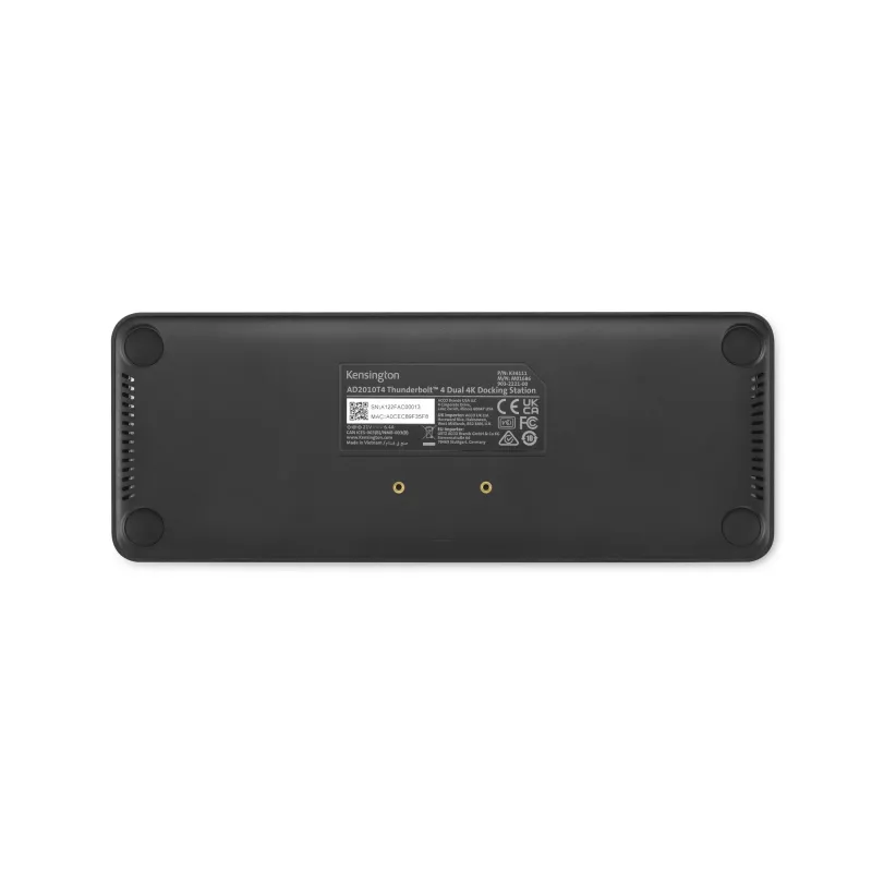 Kensington SD5760T Thunderbolt 4 Docking Station Dual 4K con 96W di alimentazione