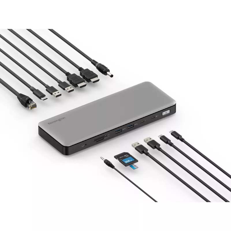 Kensington SD5760T Thunderbolt 4 Docking Station Dual 4K con 96W di alimentazione