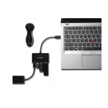 Kensington CH1000 Hub USB-C a 4 porte