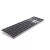 Tastiera DELL KB700 Office Bluetooth QWERTZ Tedesca grigia