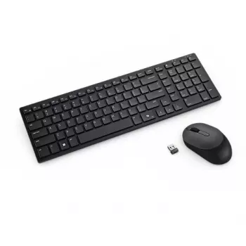 Set tastiera e mouse DELL KM555 Universal RF Wireless + Bluetooth QWERTZ Tedesca nero
