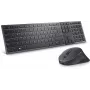 Set tastiera e mouse DELL KM900 Office RF Wireless + Bluetooth QWERTZ Tedesca grafite