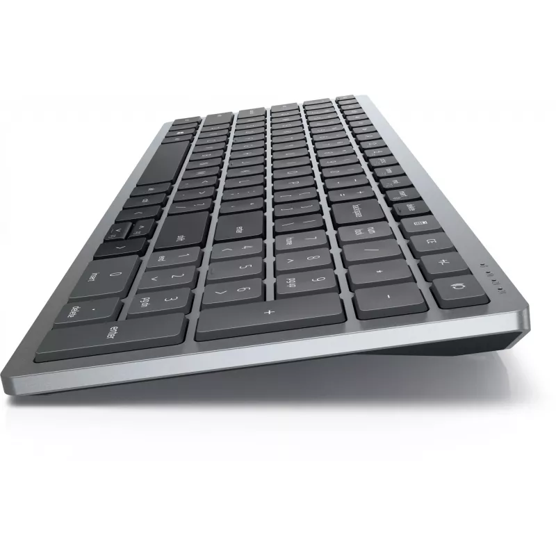 Tastiera DELL KB740 Ufficio RF Wireless Bluetooth QWERTZ Tedesca grigio nero