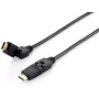 Cavo HDMI 2.0 Equip Swivel, 2 m, connettore girevole