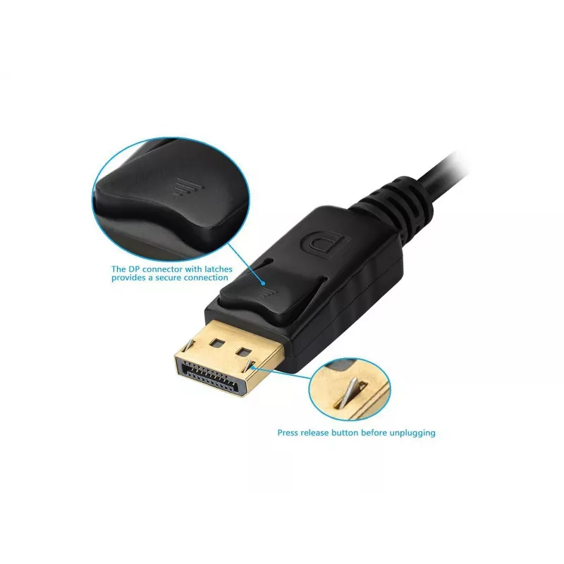 Adattatore DisplayPort a VGA HDMI DVI Equip 133441