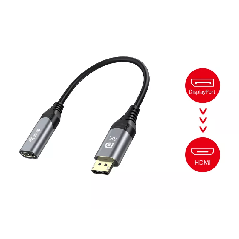 Adattatore DisplayPort 1.4 a HDMI Equip 8K 60Hz 0,15 m