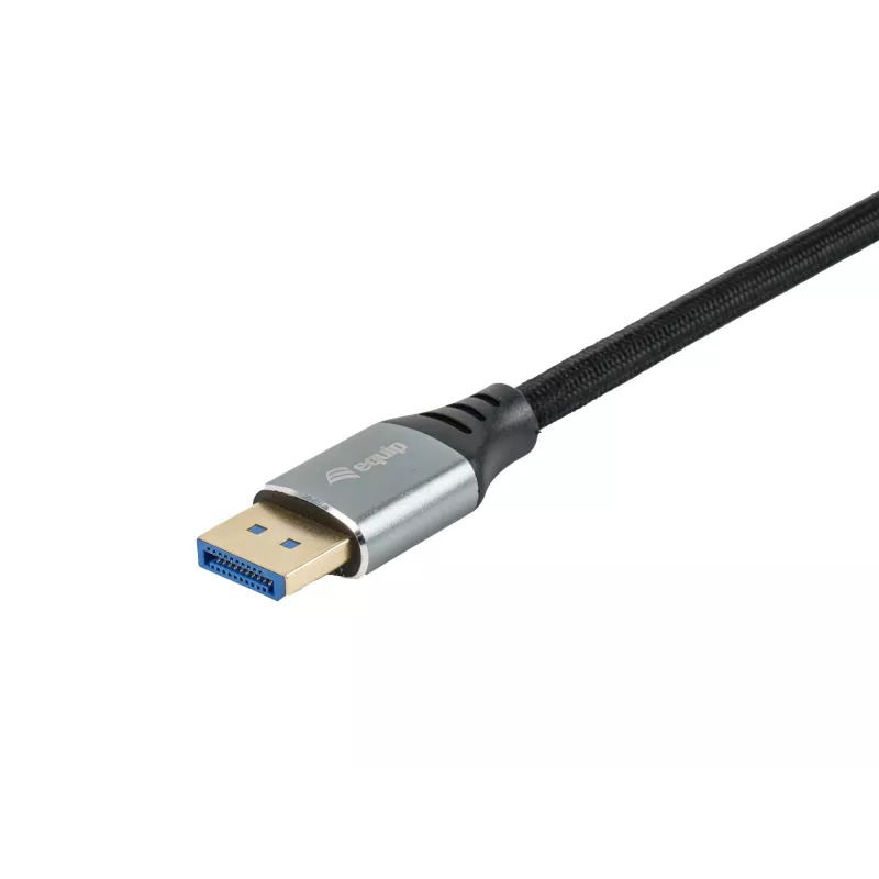 Cavo DisplayPort 2.1 Premium Equip, 3,0 m, 16K/60 Hz, 54 Gbit/s