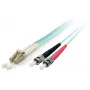 Cavo patch in fibra ottica LC/ST Equip, OM3, 2 m, 2 m, OM3, LC, ST