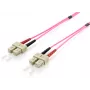 Equip Cavo patch in fibra ottica SC/SC, OM4, 5 m