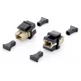 Equip Adattatore keystone in fibra ottica, SC simplex