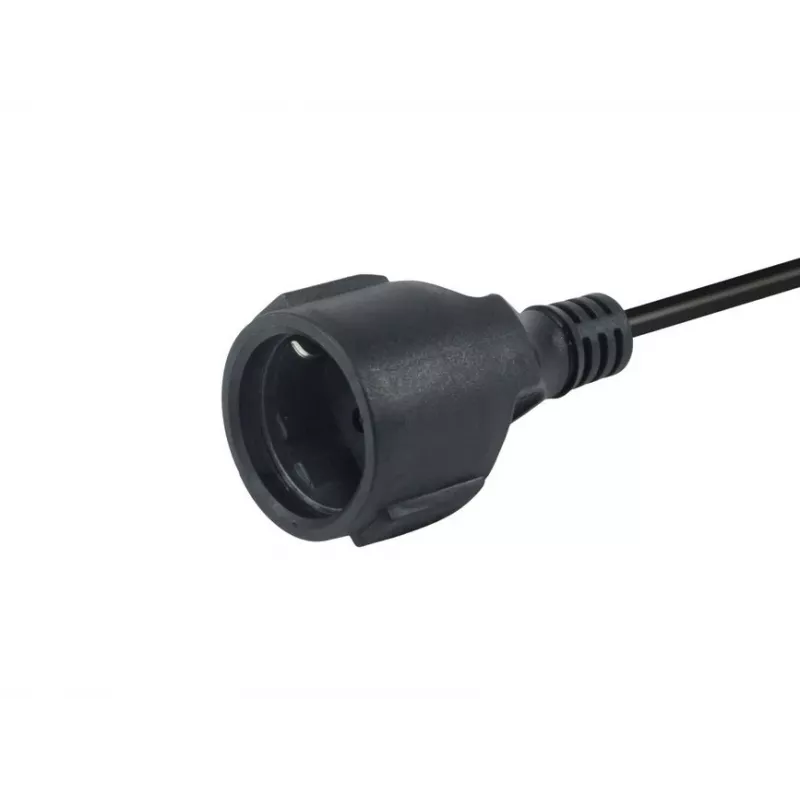 Equip 112181 Cavo di alimentazione nero 3 m CEE7/7 CEE7/3