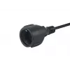 Equip 112182 Cavo di alimentazione nero 5 m CEE7/7 CEE7/3