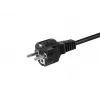 Equip 112182 Cavo di alimentazione nero 5 m CEE7/7 CEE7/3