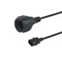 Equip 112106 Cavo di alimentazione nero 0,25 m IEC C14 CEE7/3