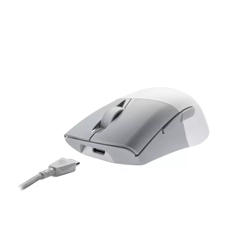 ASUS ROG Keris Wireless AimPoint Mouse gaming per destrorsi RF wireless + Bluetooth + USB Type-C ottico 36000 DPI